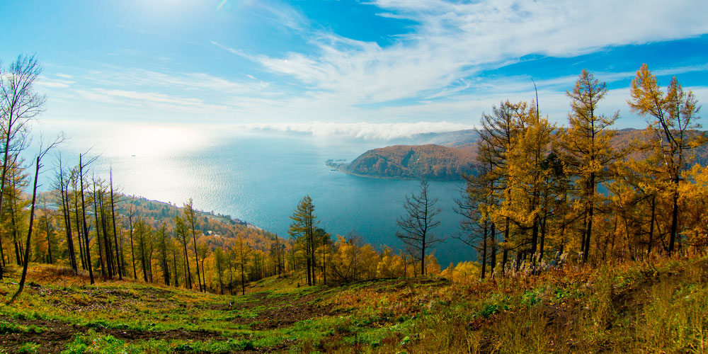 Глубина озера Байкал